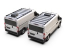 RAM Pro Master 3500 (136" WB/Low Roof) (2014-nykyinen) Slimpro Van Rack Kit - Front Runner 2