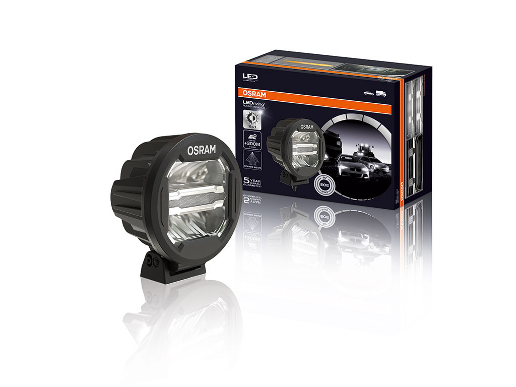 7 tuuman LED-valo pyöreä MX180-CB / 12V/24V / Combo Beam - Osram 1