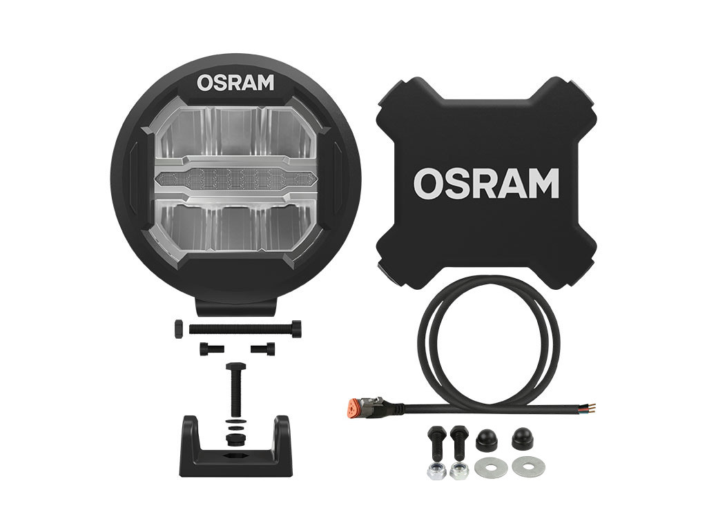 7 tuuman OSRAM LED-valo pyöreä MX180-CB / Combo Beam JA asennussarja - Frontrunnerilta 1