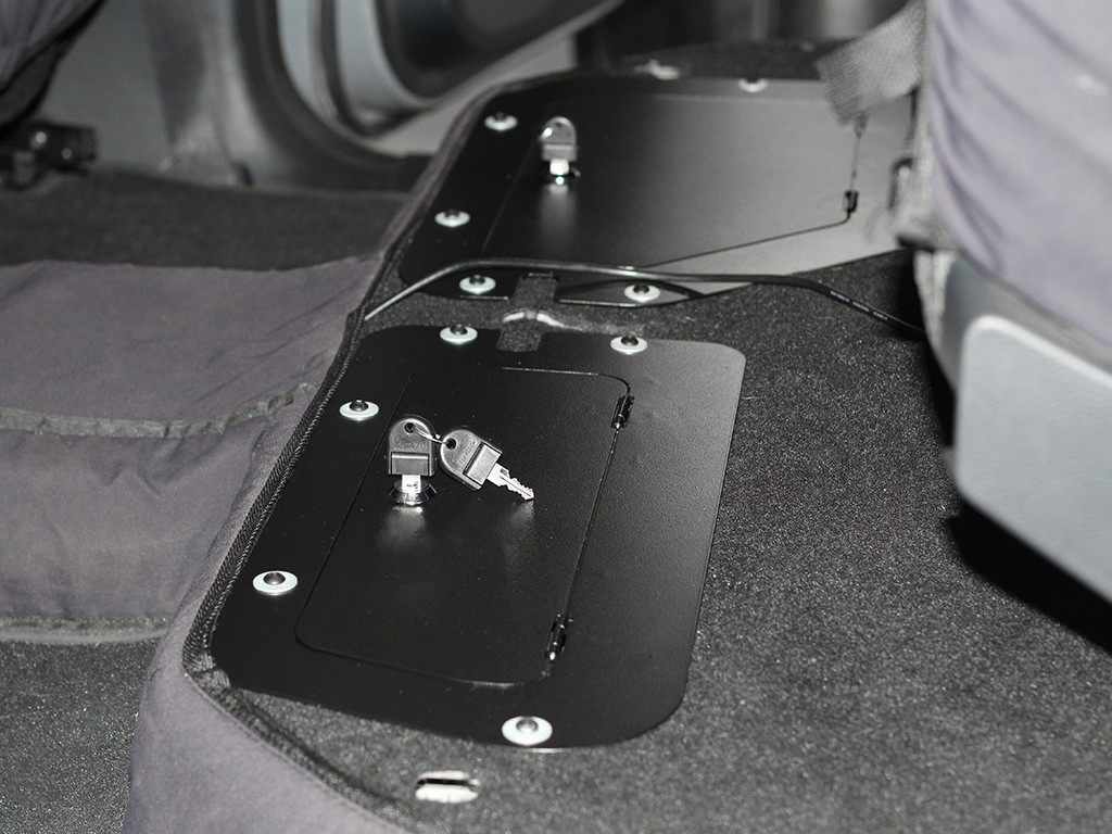 Ford Ranger Raptor (2020-2022) Lukittava istuimen alle säilytyslokero - eturunner 2