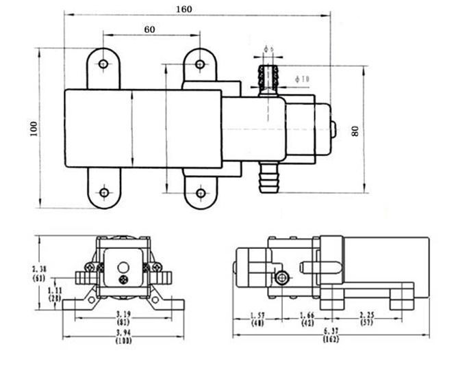 Surgeflow Compact Water System -pumppu / 3,8 l/min 1