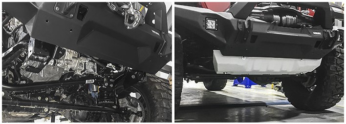 Pohjapanssari, ohjauksen tangot, Wrangler JL 1