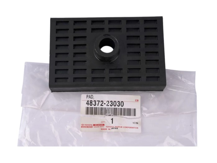 Lehtijousen vaimennuskumi, taakse, Landcruiser J6 1