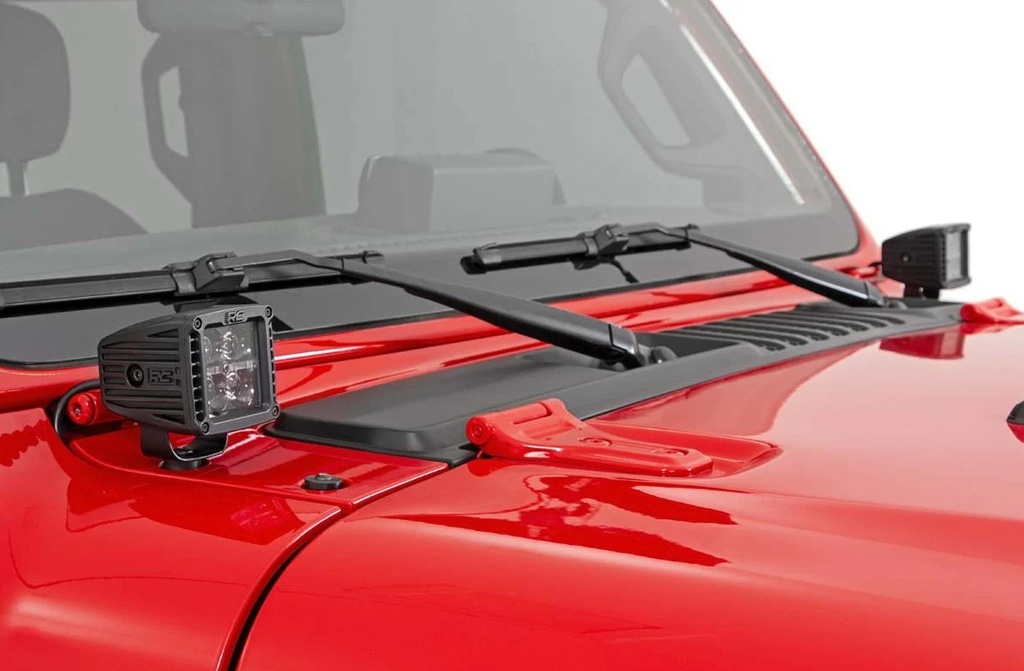 Jeep 2-inch LED Cube Easy-Mount Kit Spectrum 1