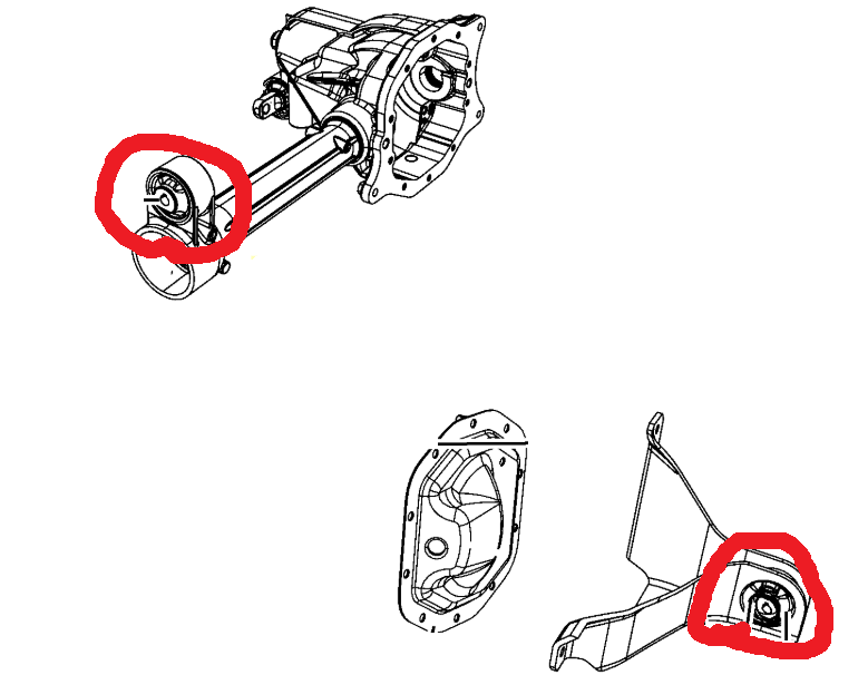 Etu Tasauspyörästön Etupusla 1
