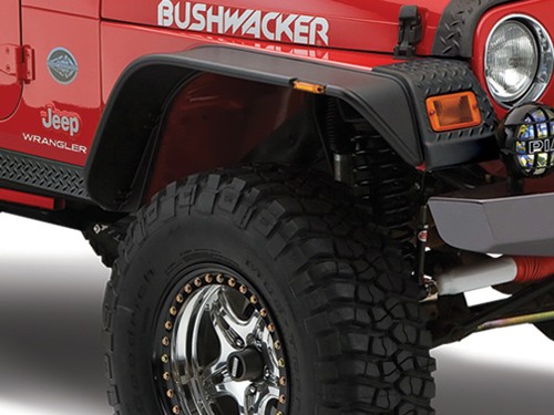 TJ Bushwacer Flat Fender 1