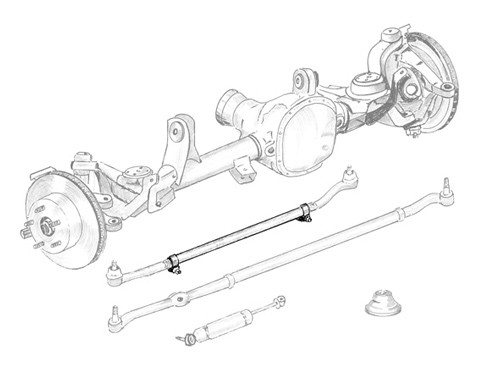 Raidetanko - ylempi, Jeep WJ 1