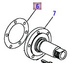 Laakeri akselin Tiiviste 1