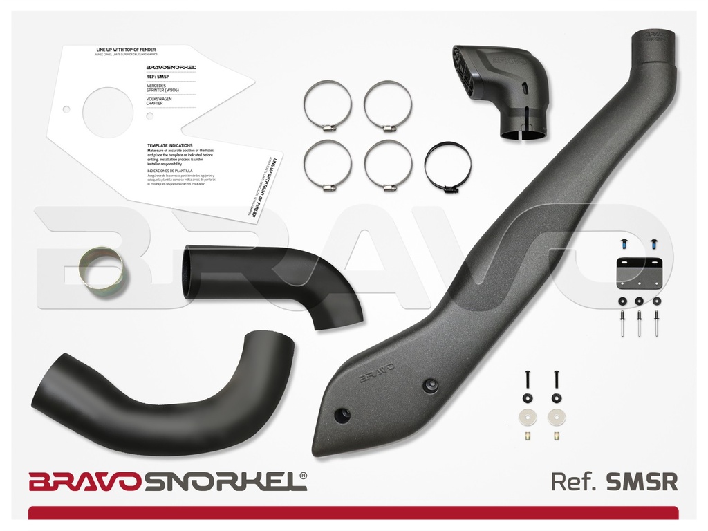 Bravo Snorkel MB Sprinter W906 / VW Crafter 06- 1