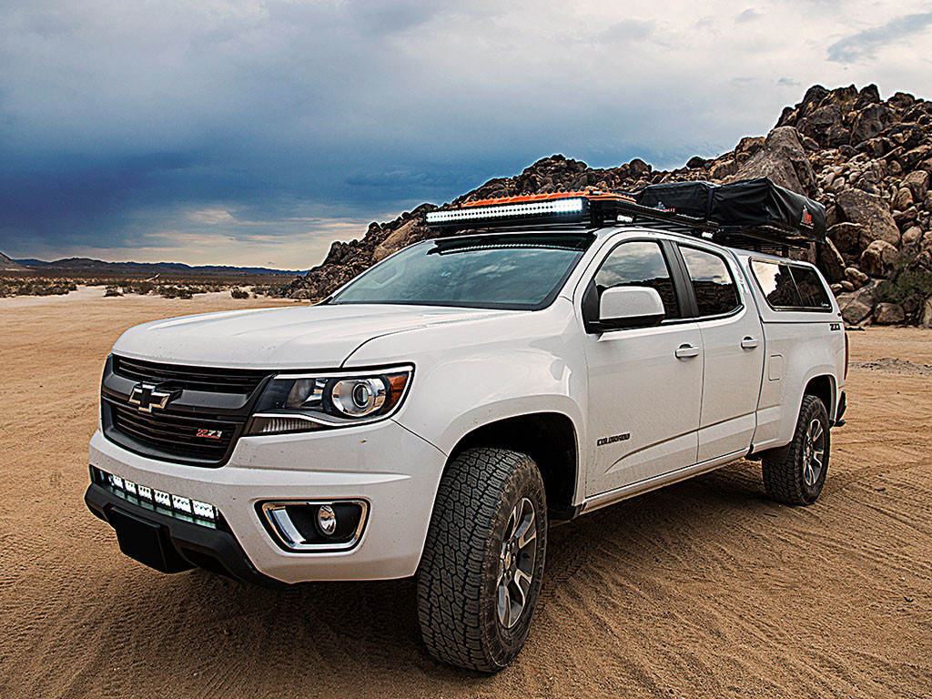 Chevrolet Colorado (2015-nykyinen) Slimline II kattotelinesarja - Front Runner 6