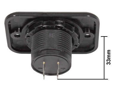 Digital Volt meter 6-33V 1