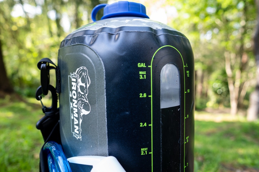 12L aurinko-lämmitteinen paineistettava retkisuihku 3