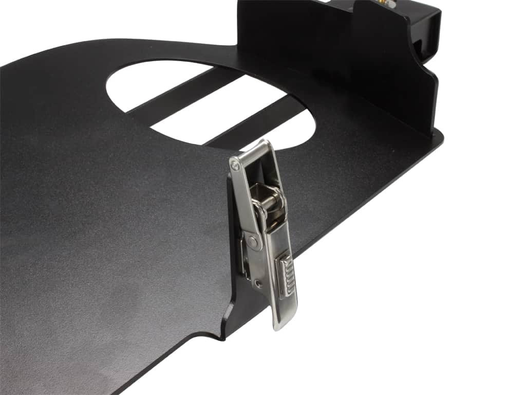 Land Rover Defender (1983-2016) sivukiinnitteinen Jerry-tölkkipidike - Front Runner 5