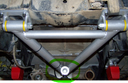 A-FRAME KIT CORRECTION WITH TRACK ROD END WIDE ANGLE FOR SUSPENSIONS LIFT KITS