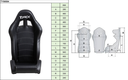 TYREX SPORT SEAT LEATHER TOTAL BLACK