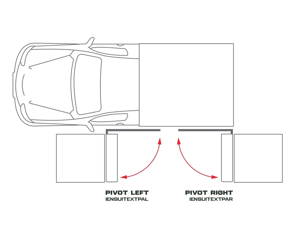 Deltawing Ensuite XT Oikealle Kääntyvä