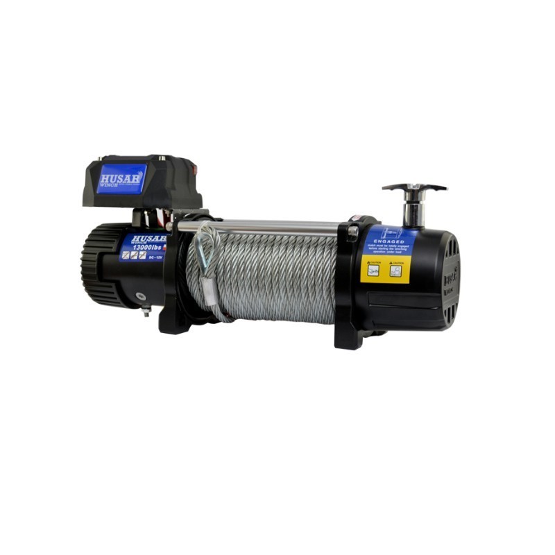 Husar vinssi, 13000 lbs, vaijeri, 24 V 1