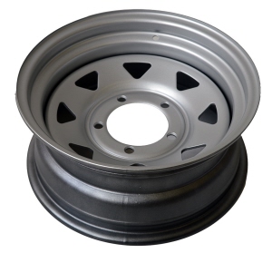 TYREX HD STEEL WHEEL ET -20 6.5X15 SILVER
