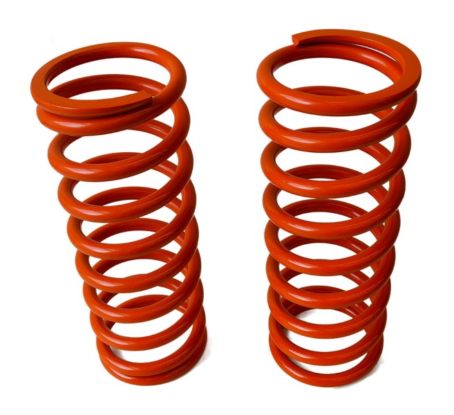 FRONT SPRINGS +10 CM ORANGE