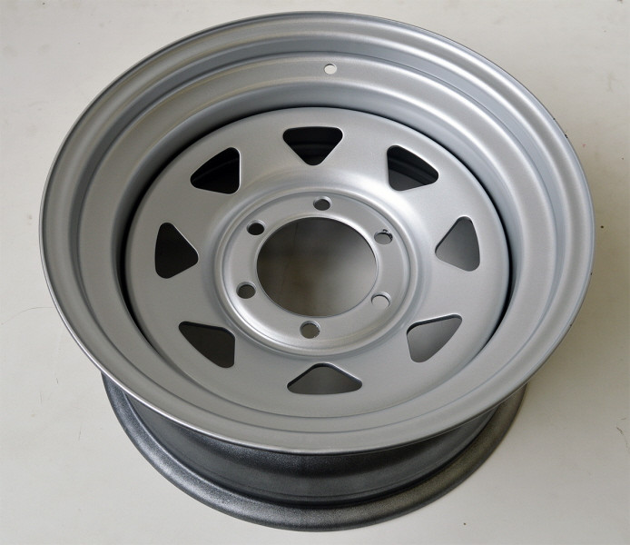 TYREX STEEL WHEEL 7X16 ET-20 SILVER