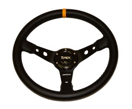 RAPTOR 4X4 BY TYREX SPORT STEERING WHEEL 14" IN LEATHER