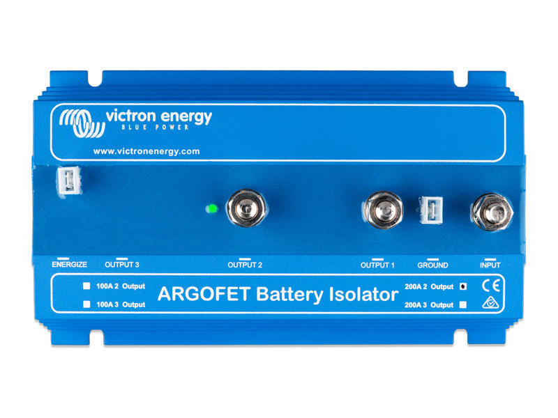 Akkujen eristin 200A 12/24V