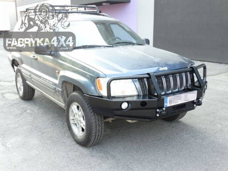 Winch bumper with bullbar WJ