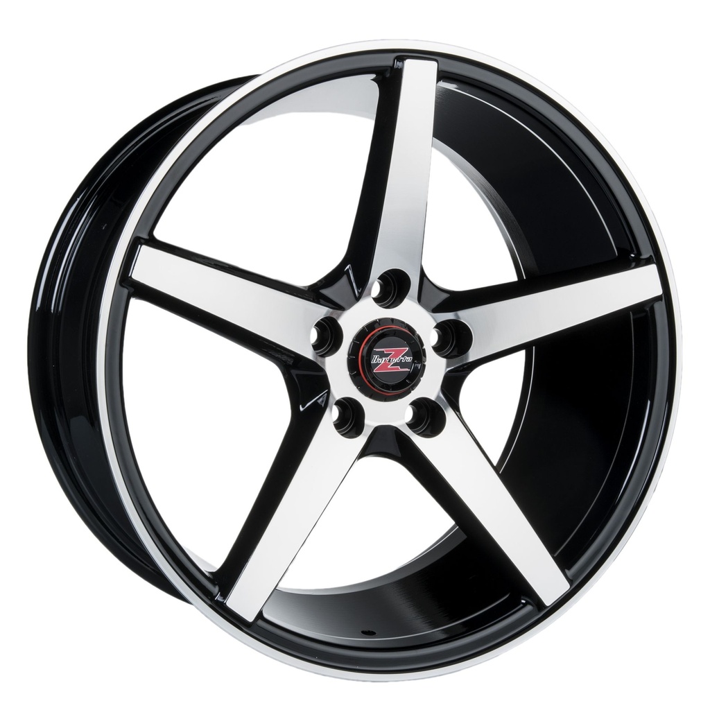 BARZETTA CAPITANO BLACK POLISHED 8.5x19 5/114.3 ET40 CB71.6