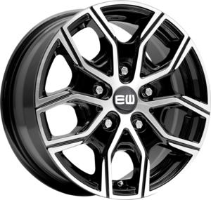 ELIT WHEELS EW20 BLACK / POLISHED 8x18 6/139.7 ET50 CB93.1
