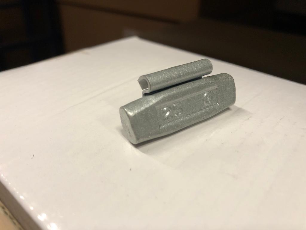 HA-teräsvannepaino budget 30g (Zn) (100kpl)