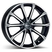 MAK DAVINCI BLK/POL 7x18 5/112 ET43 CB57.1