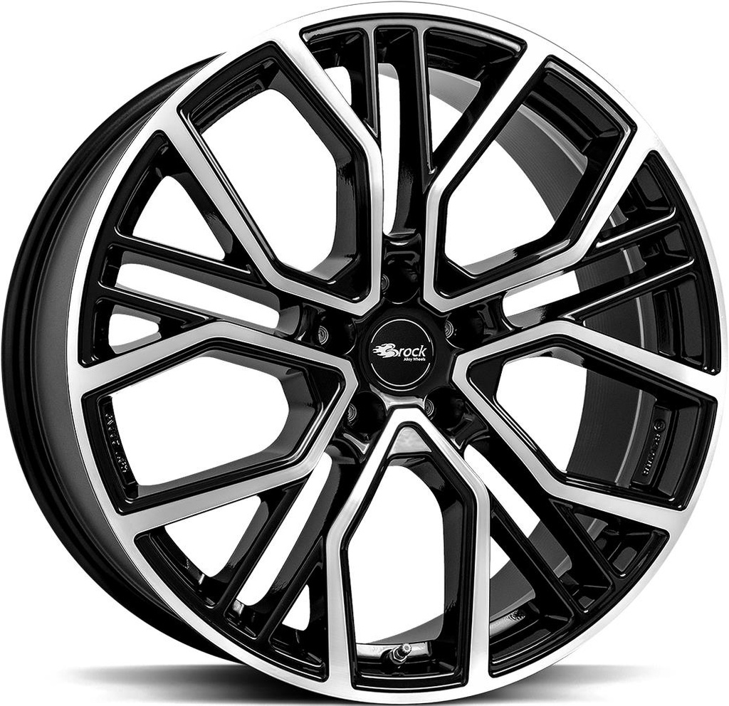 BROCK B41 BLACK FULL POL 8.5x19 5/108 ET42 CB63.4