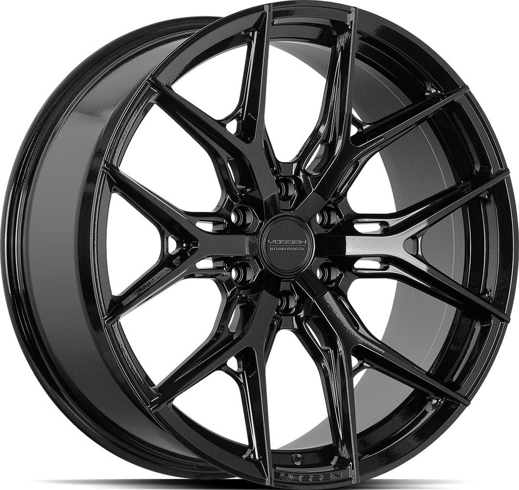 VOSSEN HF6.4 GLOSS BLACK 9.5x20 6/135 ET15 CB87.1