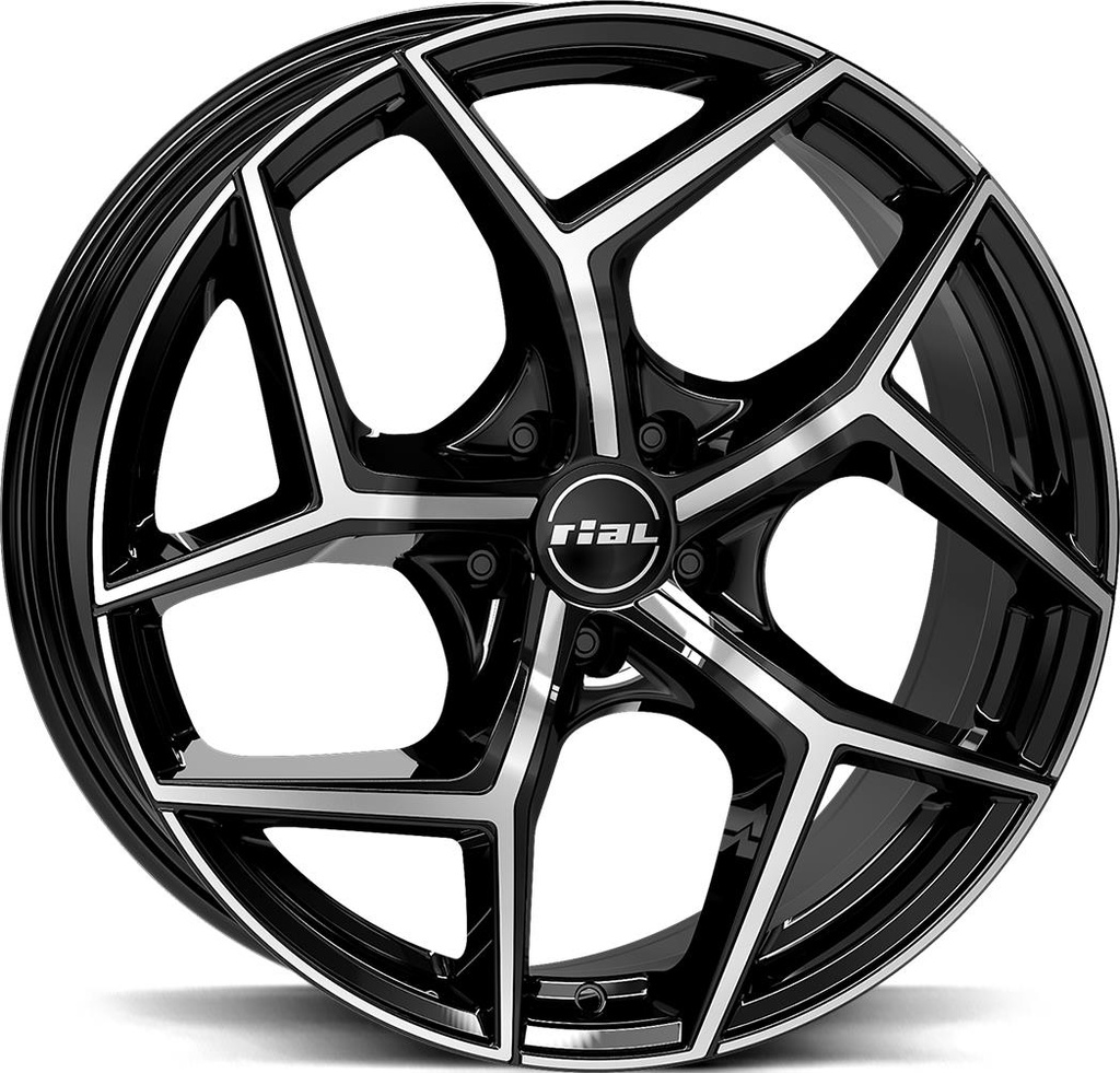 RIAL SALENTO DIAM BLACK POL 8x19 5/108 ET45 CB70.1