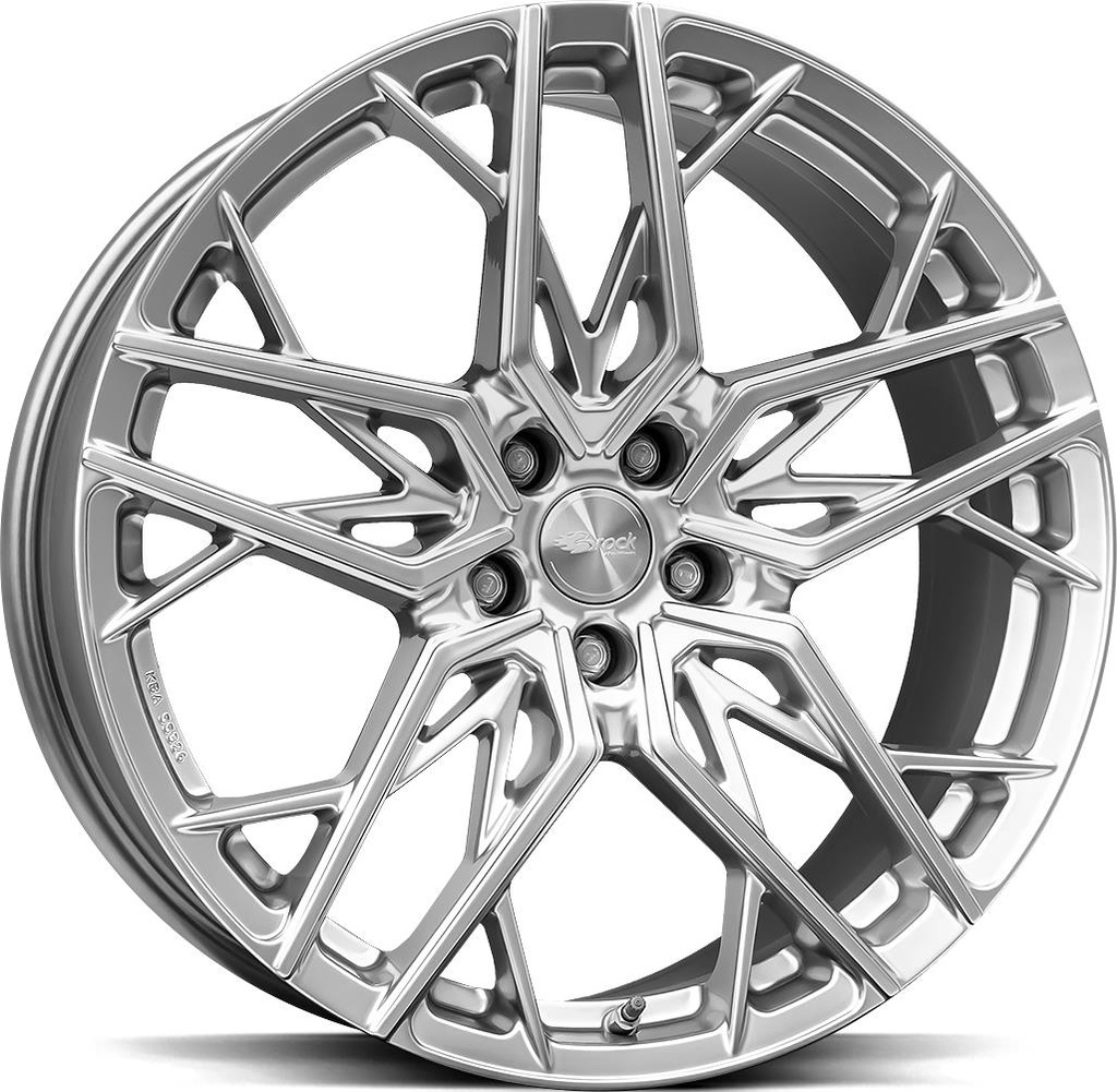 BROCK B44 HYPER SILV 8.5x20 5/114.3 ET35 CB64.2