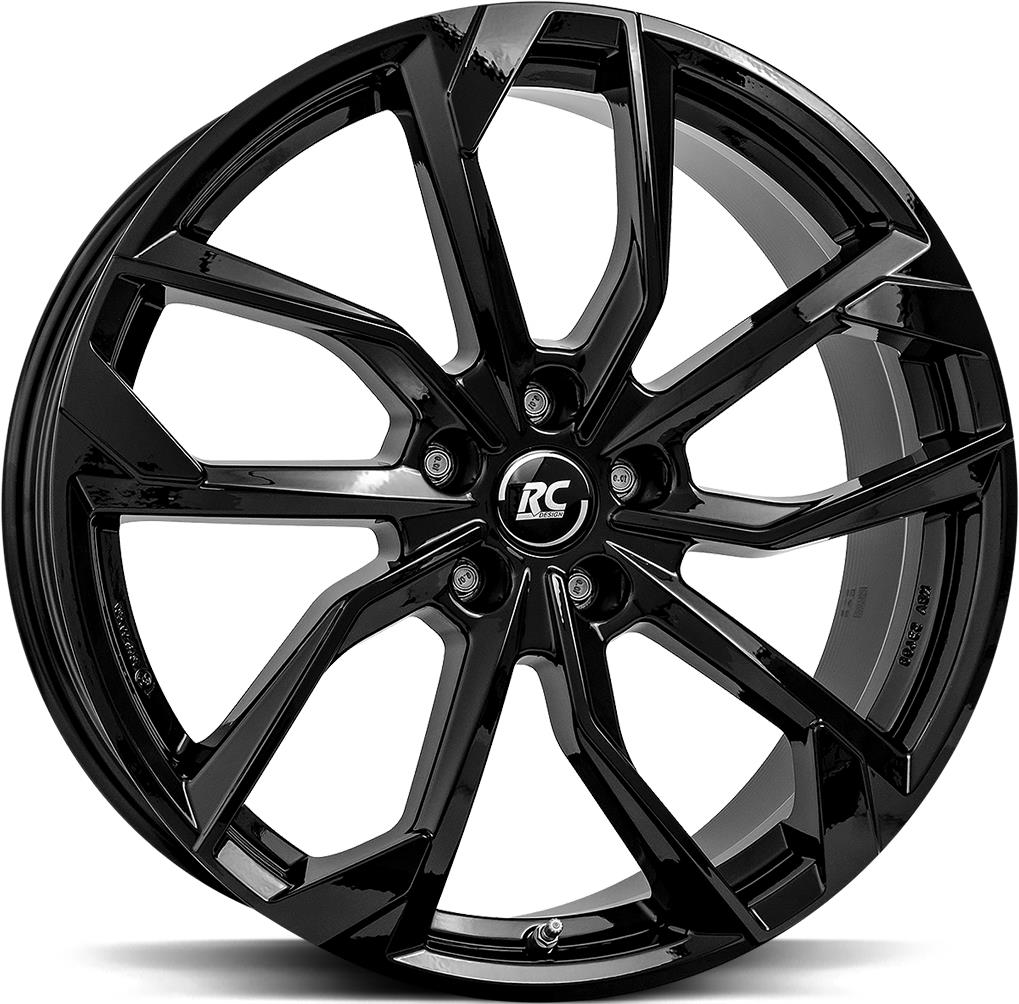 BROCK RC34 SHINY BLACK 6.5x18 5/114.3 ET32 CB66.1