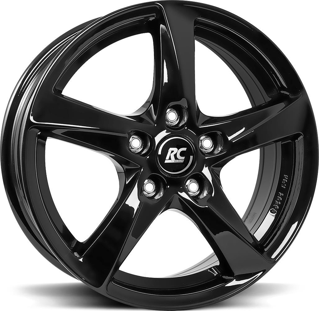 BROCK RC30 SHINY BLACK 6.5x16 5/112 ET46 CB57.1