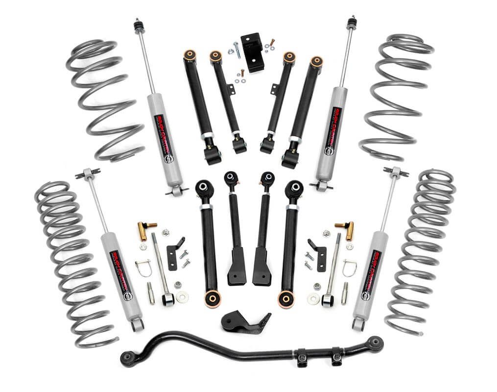 2.5 Inch Lift Kit | X-Series | Jeep Wrangler TJ (97-06) 4 cyl