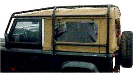 EXTERNAL ROLLCAGE TYPE A FOR DEFENDER 90 SW