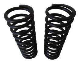 PAIR OF REAR SPRINGS +10 CM BLACK FOR DEFENDER 110