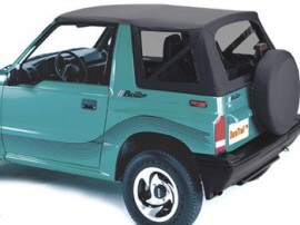 WATERPROOF SOFT TOP BLACK SUZUKI VITARA