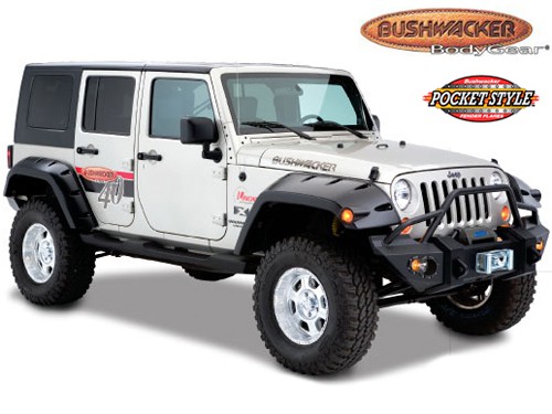 JK Bushwacker Pocket style 4-ovinen Taakse 17cm