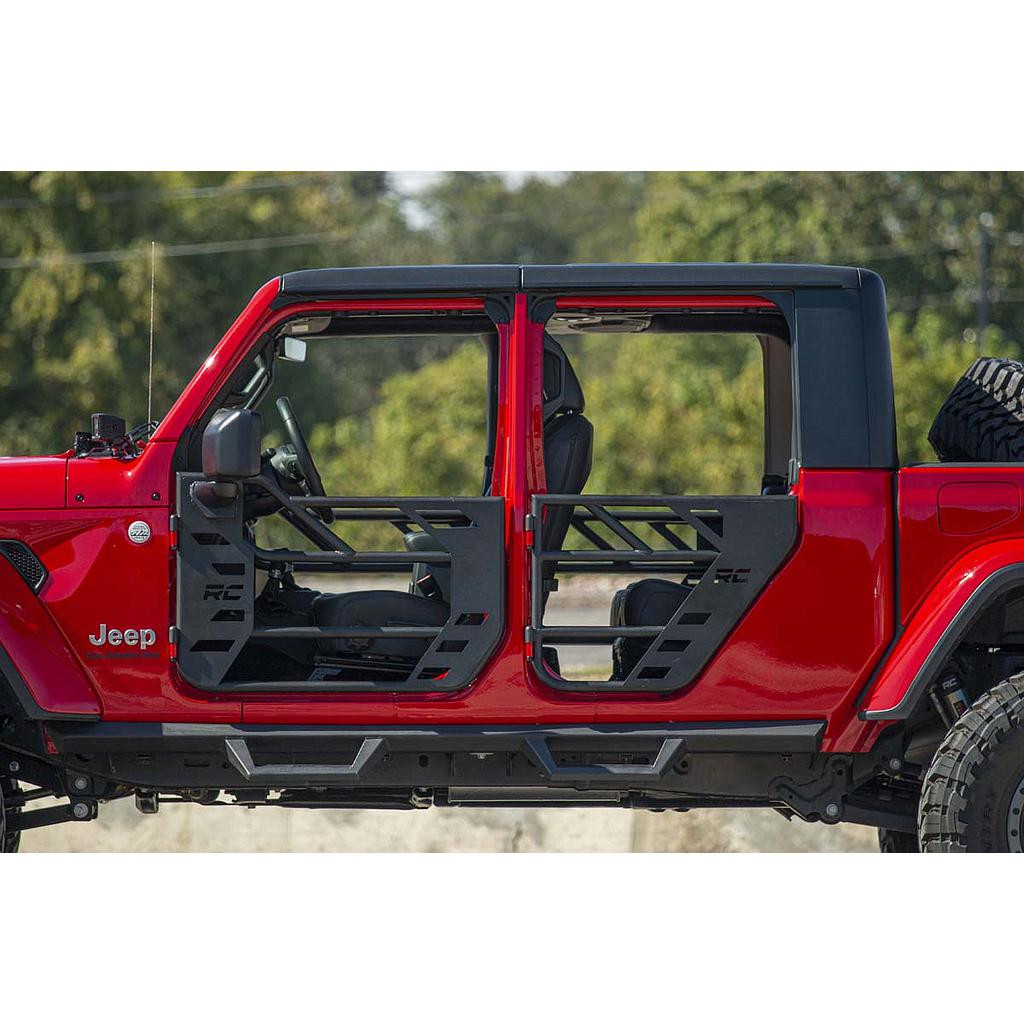 Tubular doors, front and rear, JL/JT