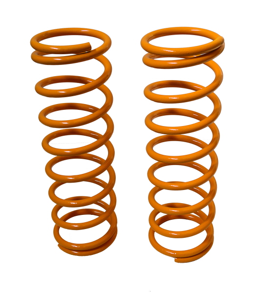 REAR SPRINGS +10 CM YELLOW PATROL HD