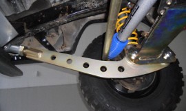 FRONT HD RADIUS ARMS ANGLED FOR TOYOTA KZJ / LJ