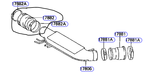 Air cleaner hose