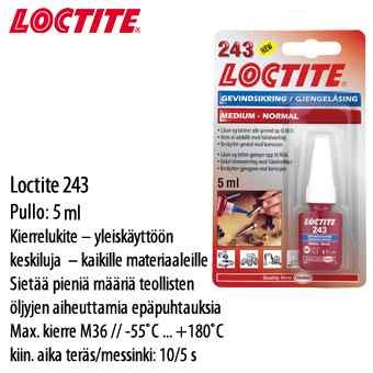 KIERRELUKITE LOCTITE 243 BC 5ML