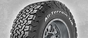 265/60R20 121S BF Goodrich ALL-TERRAIN T/A KO2