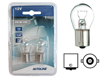 POLTTIMOPARI 12V/21W BA15S