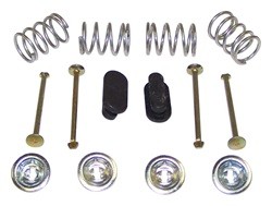 Jarrukenkien asennussarja, 9" taakse, Jeep TJ/YJ/XJ/MJ